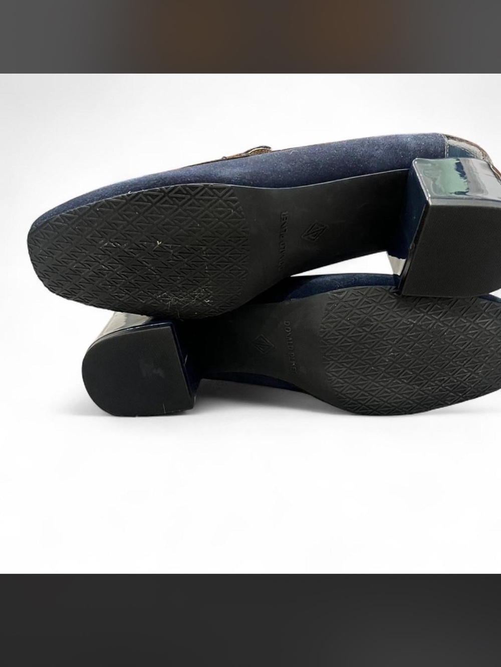 NWOT Donald Pliner size 7.5 Kressida Loafer heel. - Picture 3 of 3